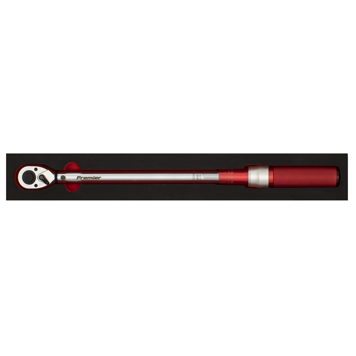 Premier Calibrated Micrometer Torque Wrench 1/2"Sq Drive 40-