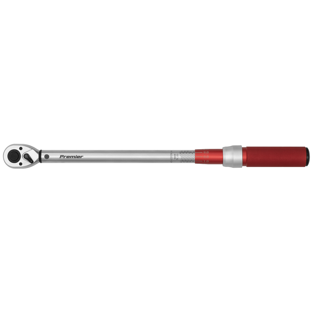 Premier Calibrated Micrometer Torque Wrench 1/2"Sq Drive 40-