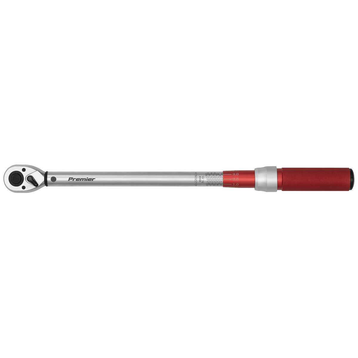 Premier Calibrated Micrometer Torque Wrench 1/2"Sq Drive 40-