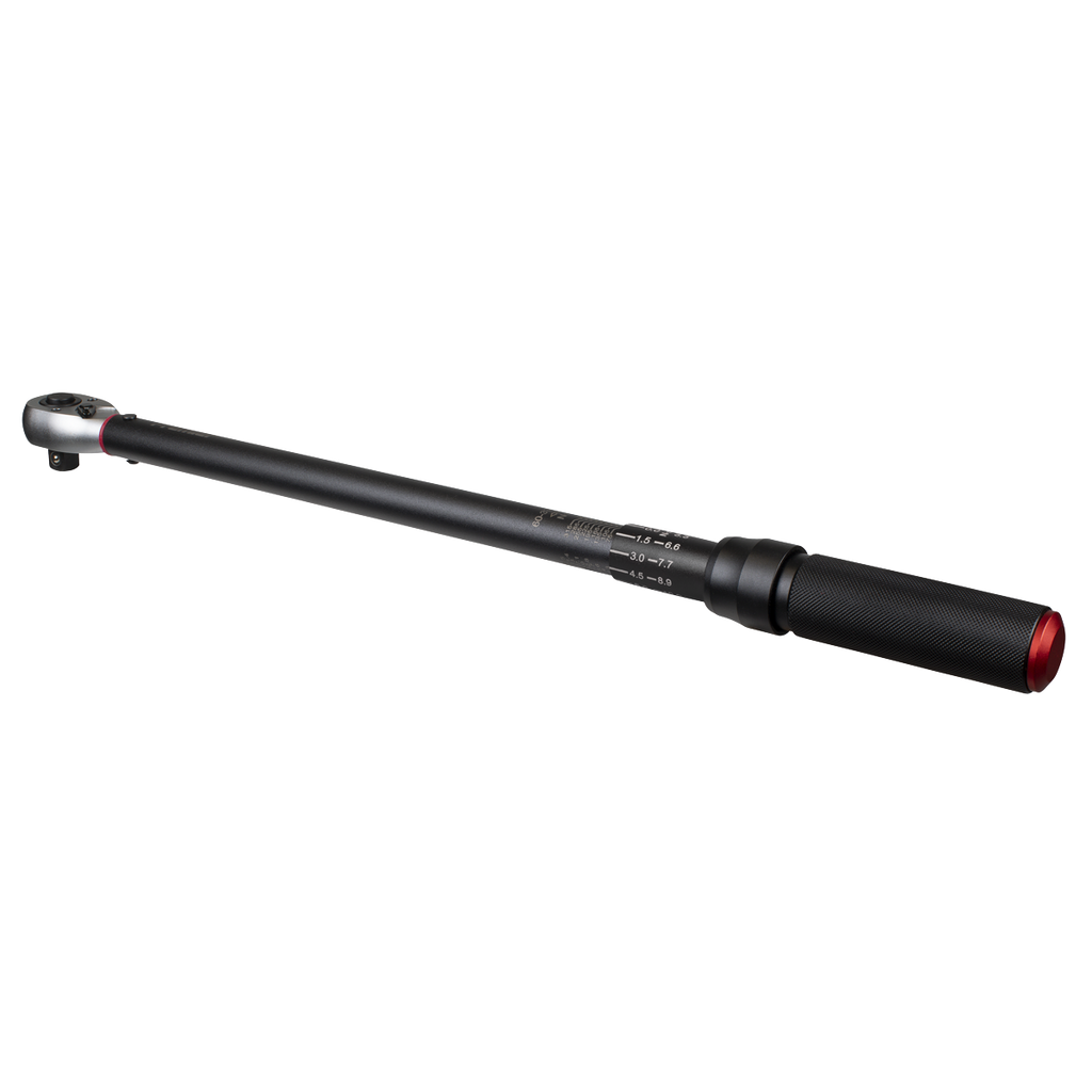Torque Wrench Micrometer 1/2"Sq Drive Calibrated 60-330Nm -