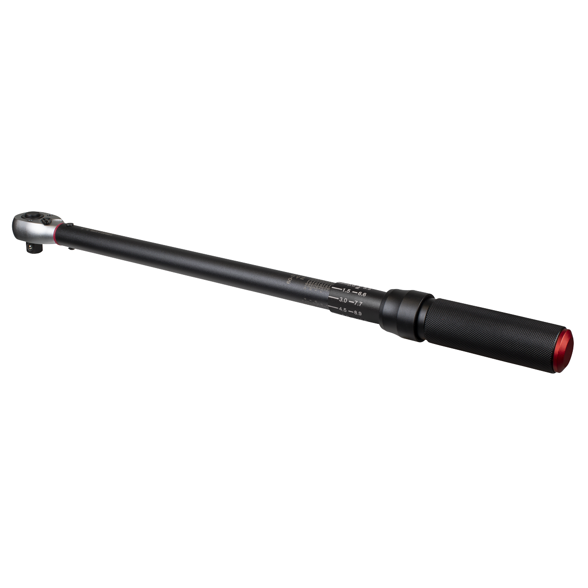 Torque Wrench Micrometer 1/2"Sq Drive Calibrated 60-330Nm - Premier Black