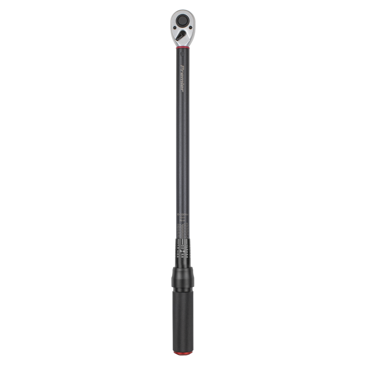 Torque Wrench Micrometer 1/2"Sq Drive Calibrated 60-330Nm -