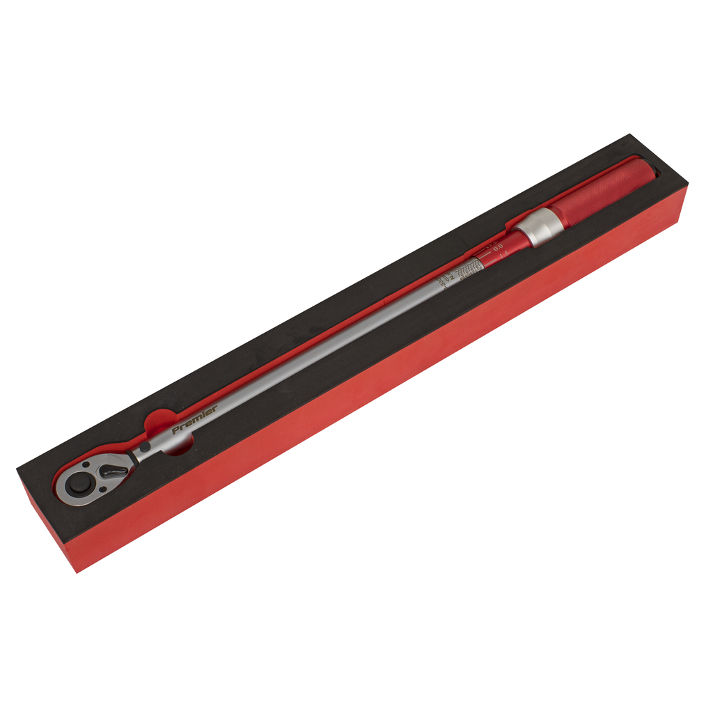 Premier Calibrated Micrometer Torque Wrench 1/2"Sq Drive 60-