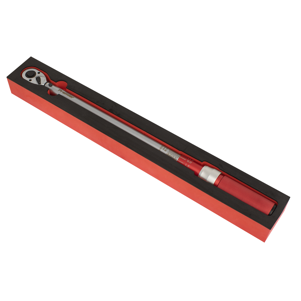 Premier Calibrated Micrometer Torque Wrench 1/2"Sq Drive 60-
