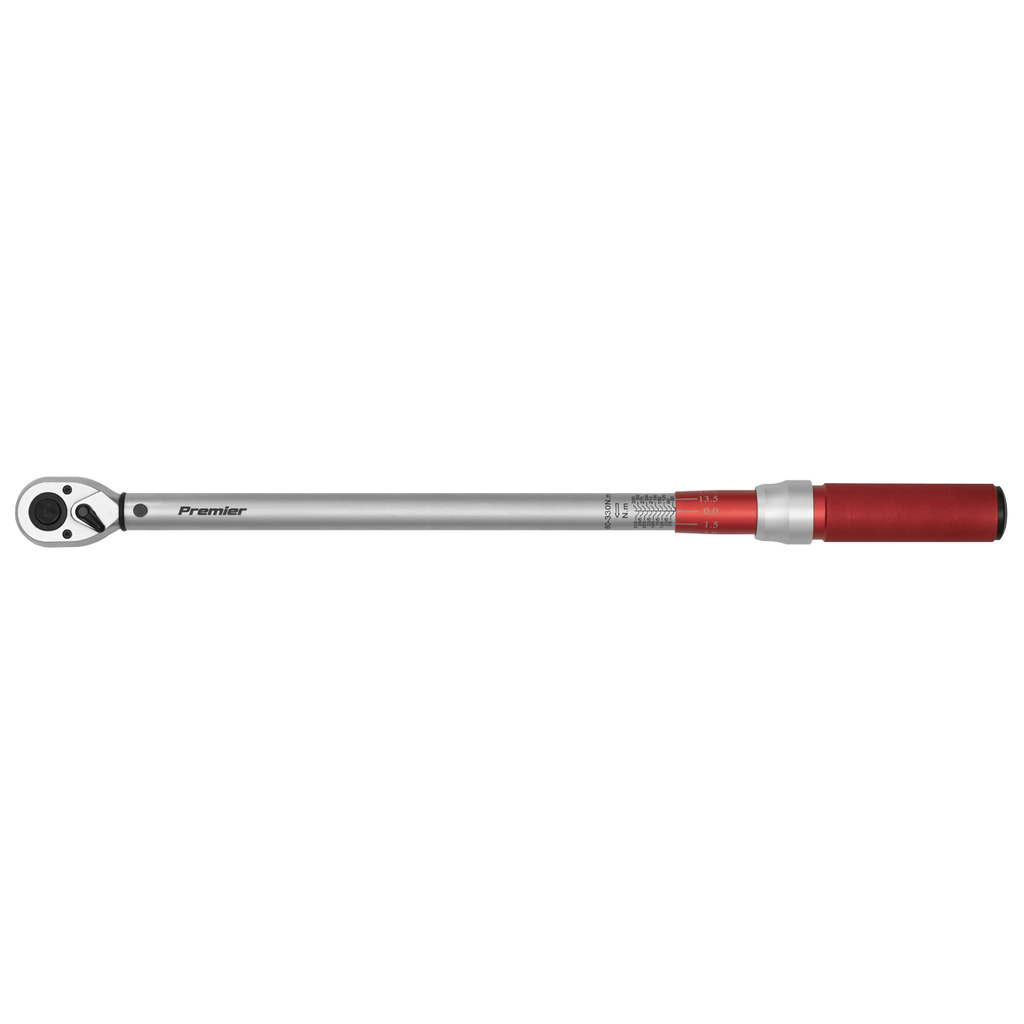 Premier Calibrated Micrometer Torque Wrench 1/2"Sq Drive 60-