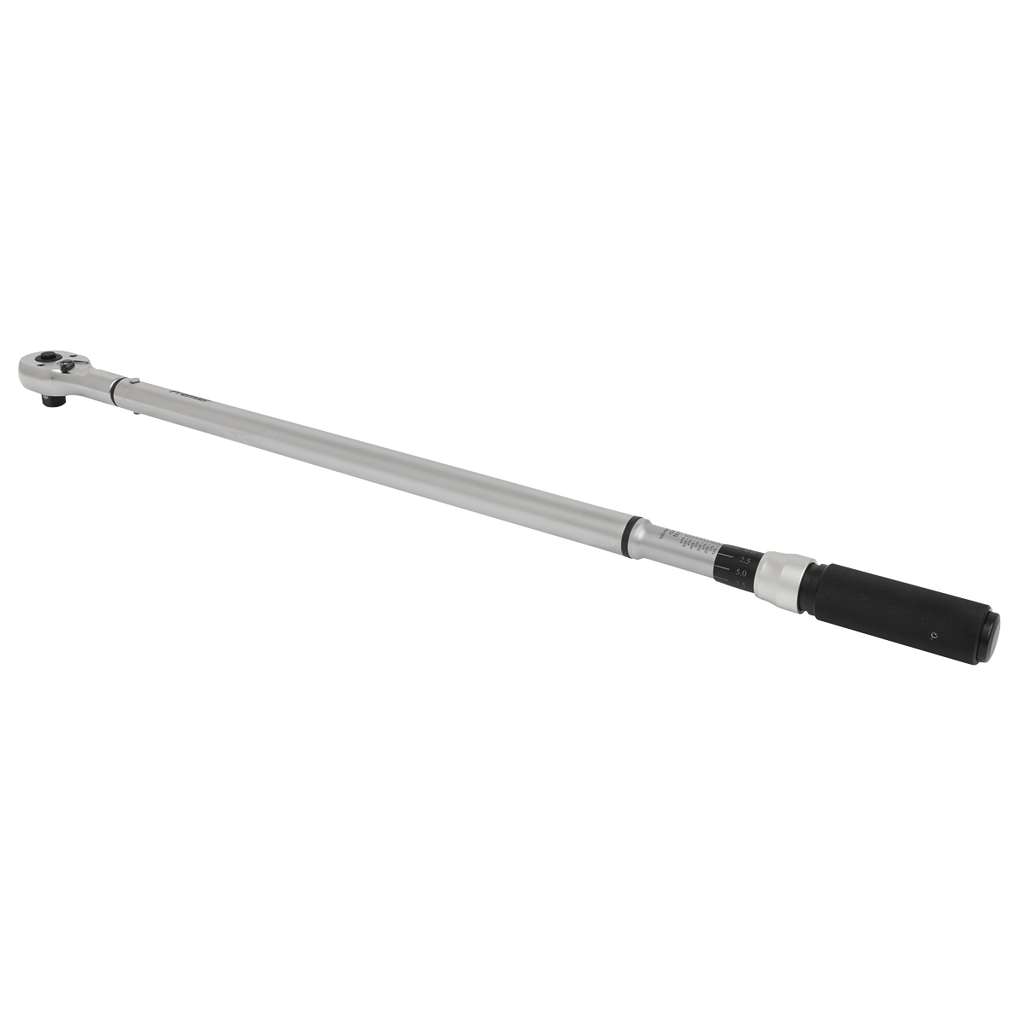 Premier Calibrated Micrometer Torque Wrench 3/4"Sq Drive 100-600Nm
