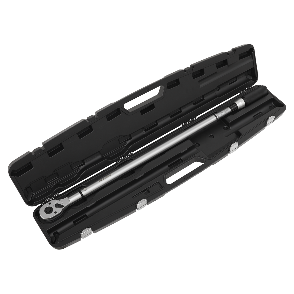 Premier Calibrated Micrometer Torque Wrench 3/4"Sq Drive 100-600Nm
