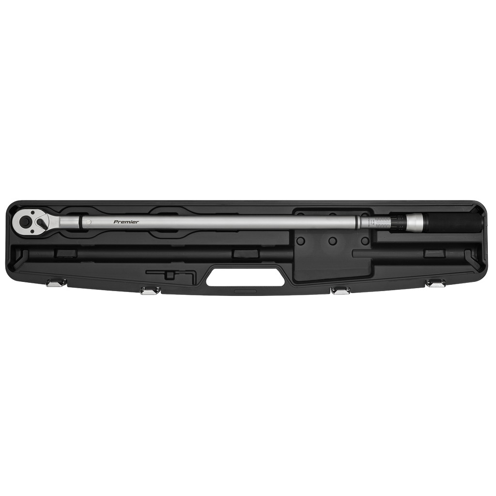 Premier Calibrated Micrometer Torque Wrench 3/4"Sq Drive 100-600Nm