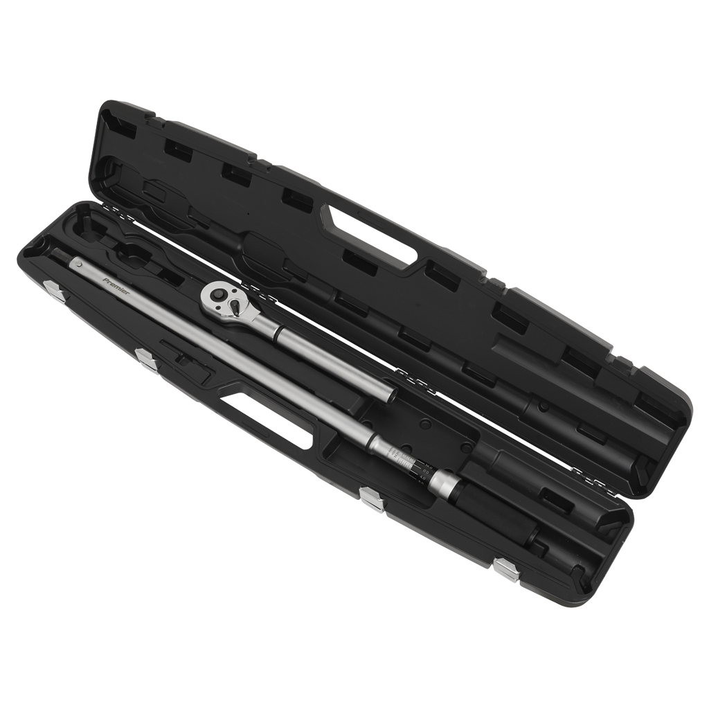 Premier Calibrated Micrometer Torque Wrench 3/4"Sq Drive 160-800Nm