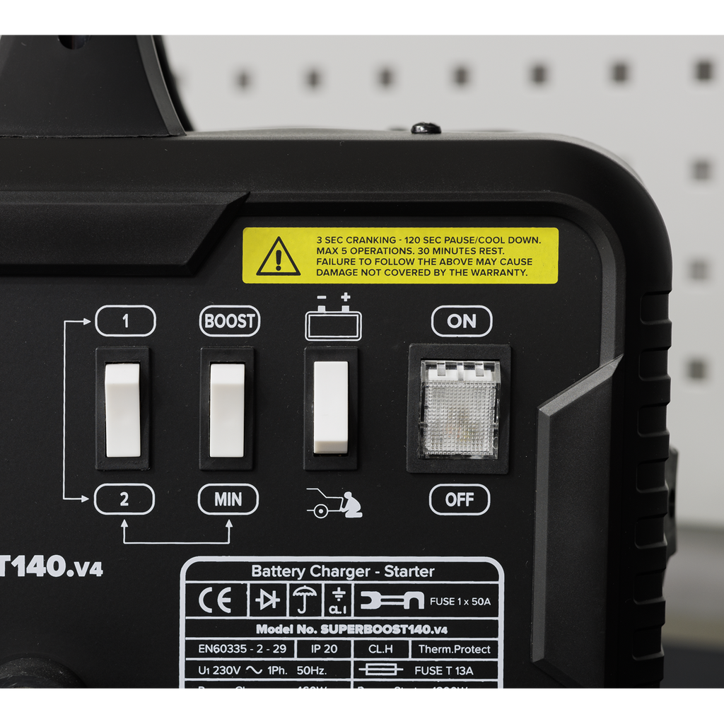 12/24V Starter/Charger, 140/21A (SUPERBOOST140)