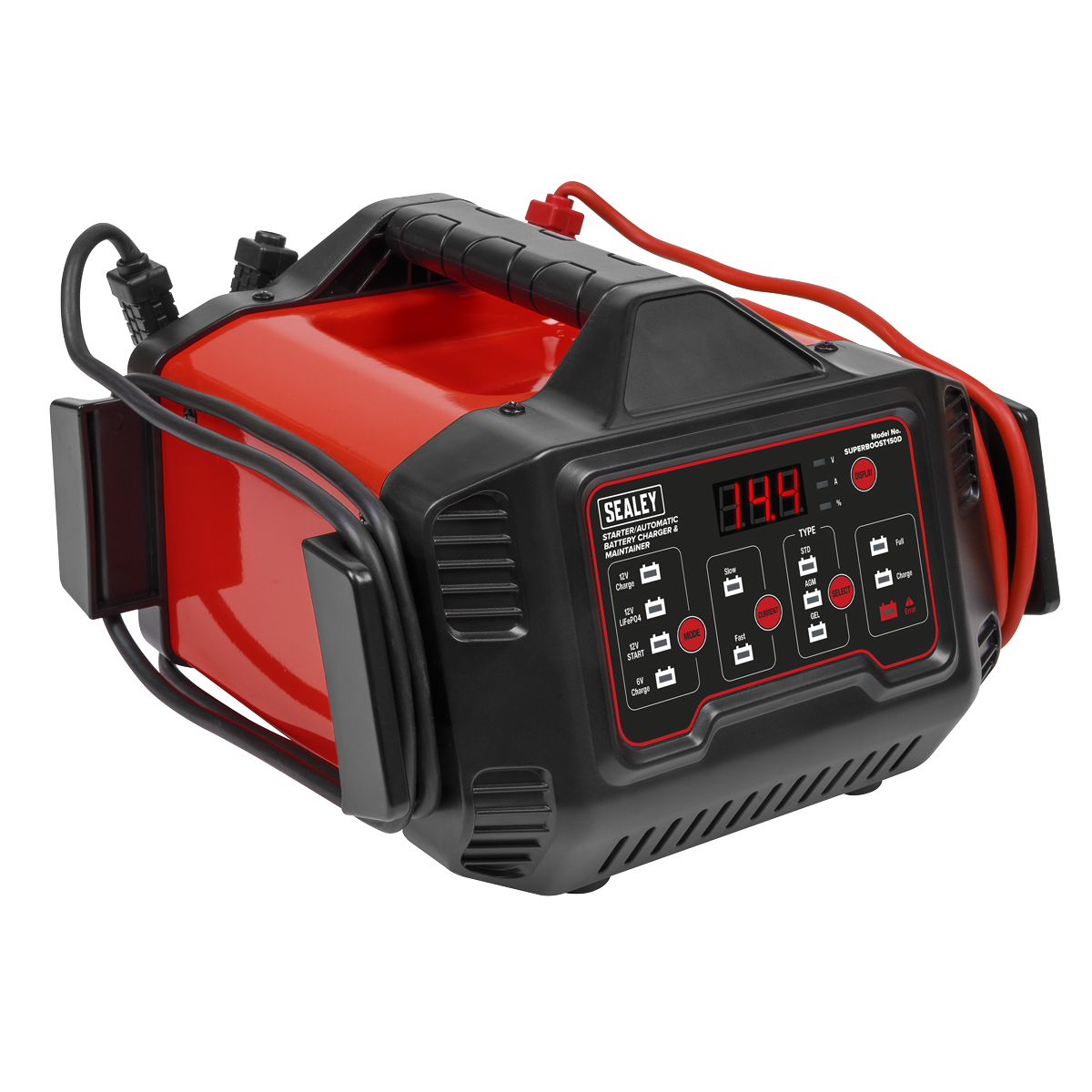 6/12V Automatic Battery Charger & Maintainer 150A Starter/15A
