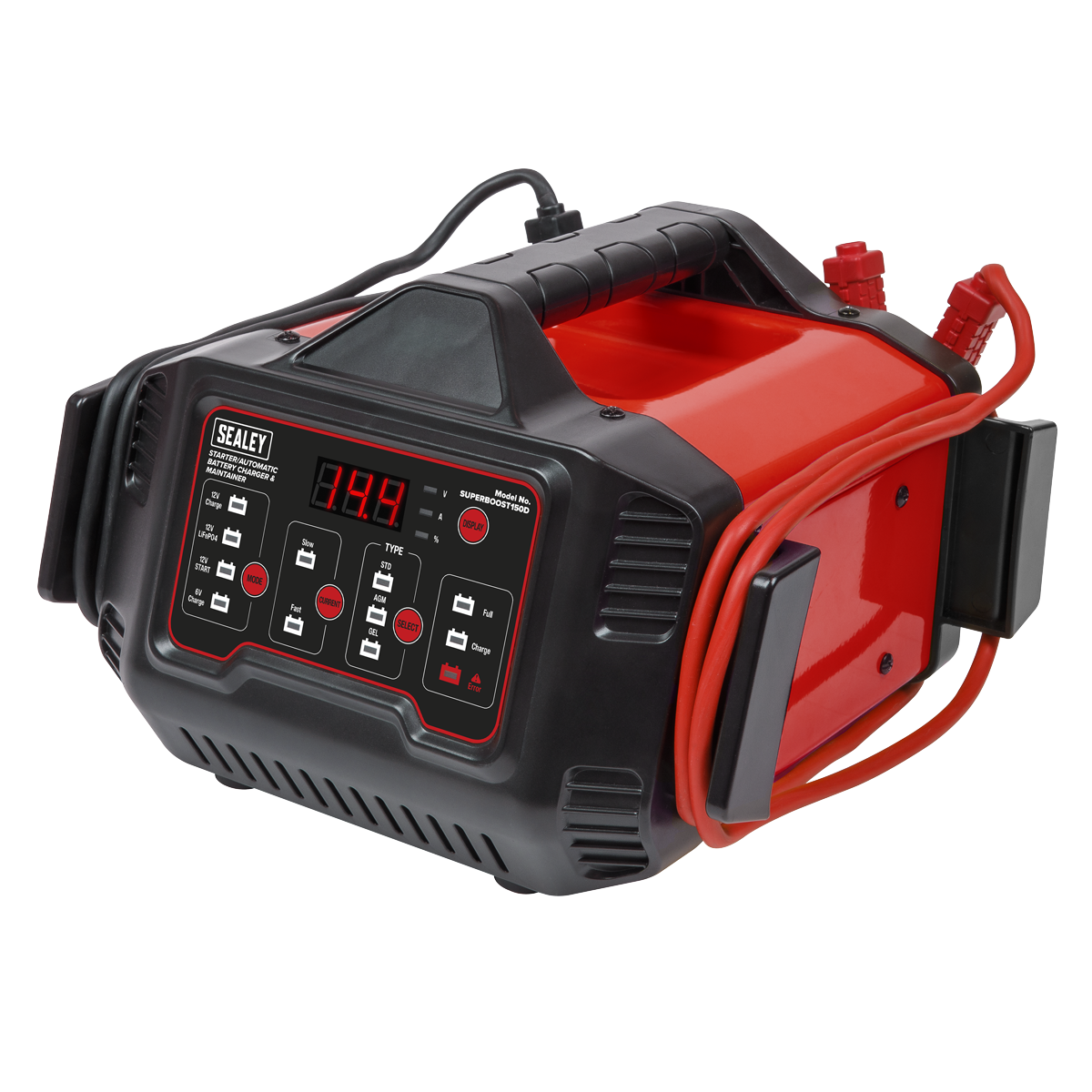 6/12V Automatic Battery Charger & Maintainer 150A Starter/15A