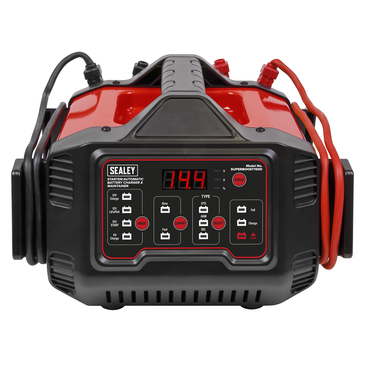 6/12V Automatic Battery Charger & Maintainer/Starter, 150/15A (SUPERBOOST150D)