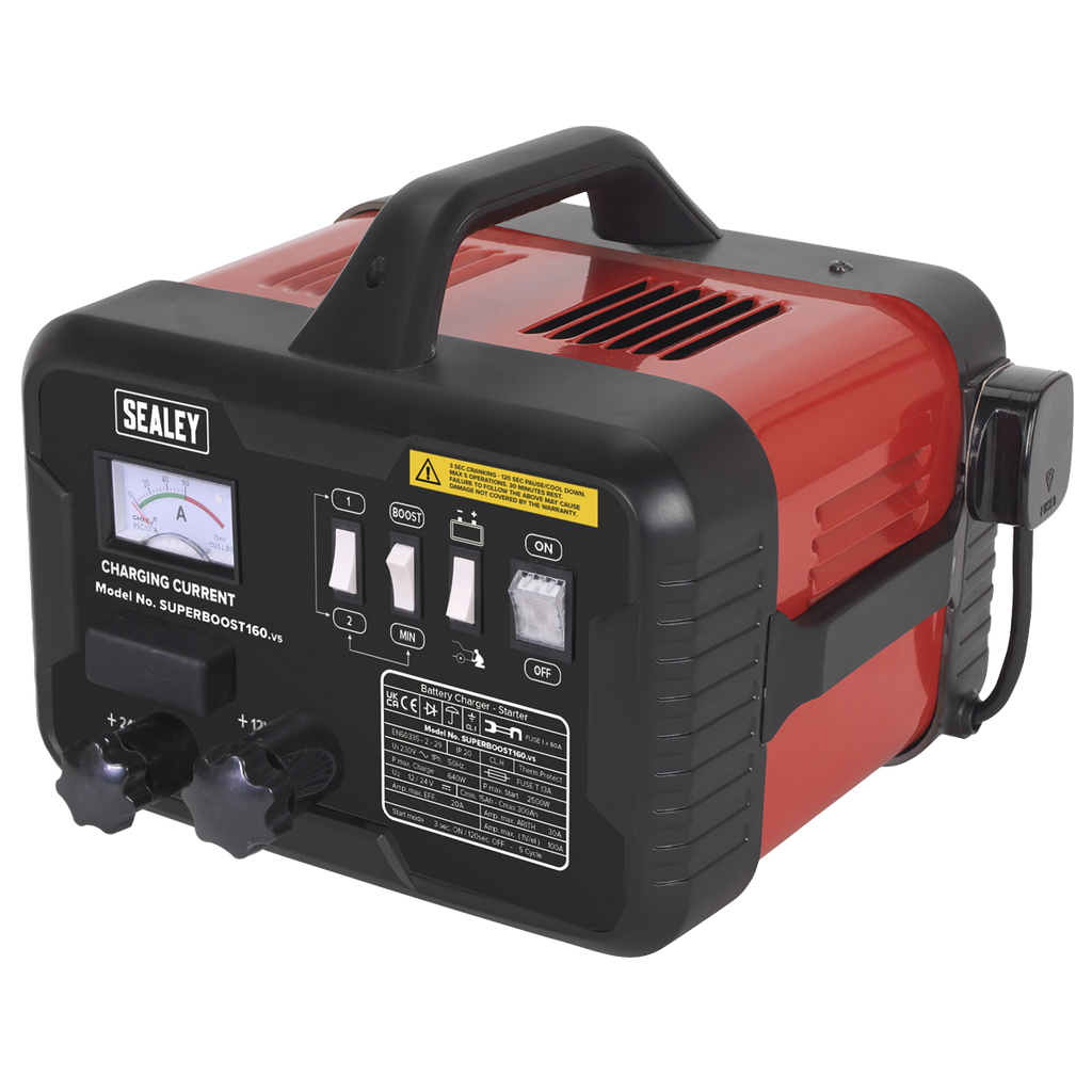 12/24V Starter/Charger, 160/30A (SUPERBOOST160)