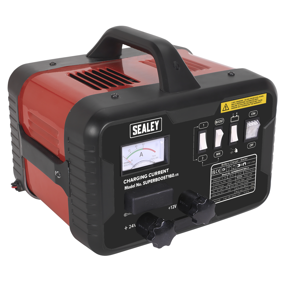 12/24V Starter/Charger, 160/30A (SUPERBOOST160)