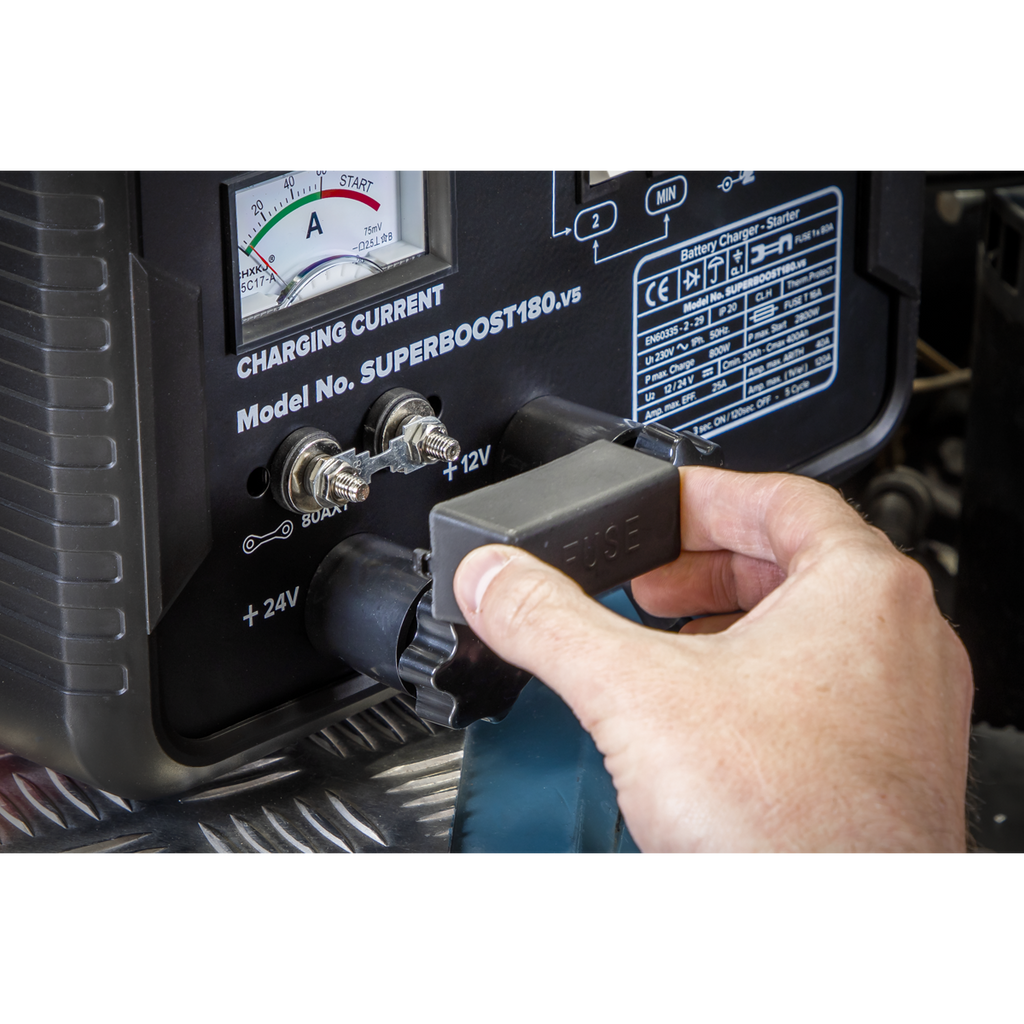 12/24V Starter/Charger, 180/40A (SUPERBOOST180)