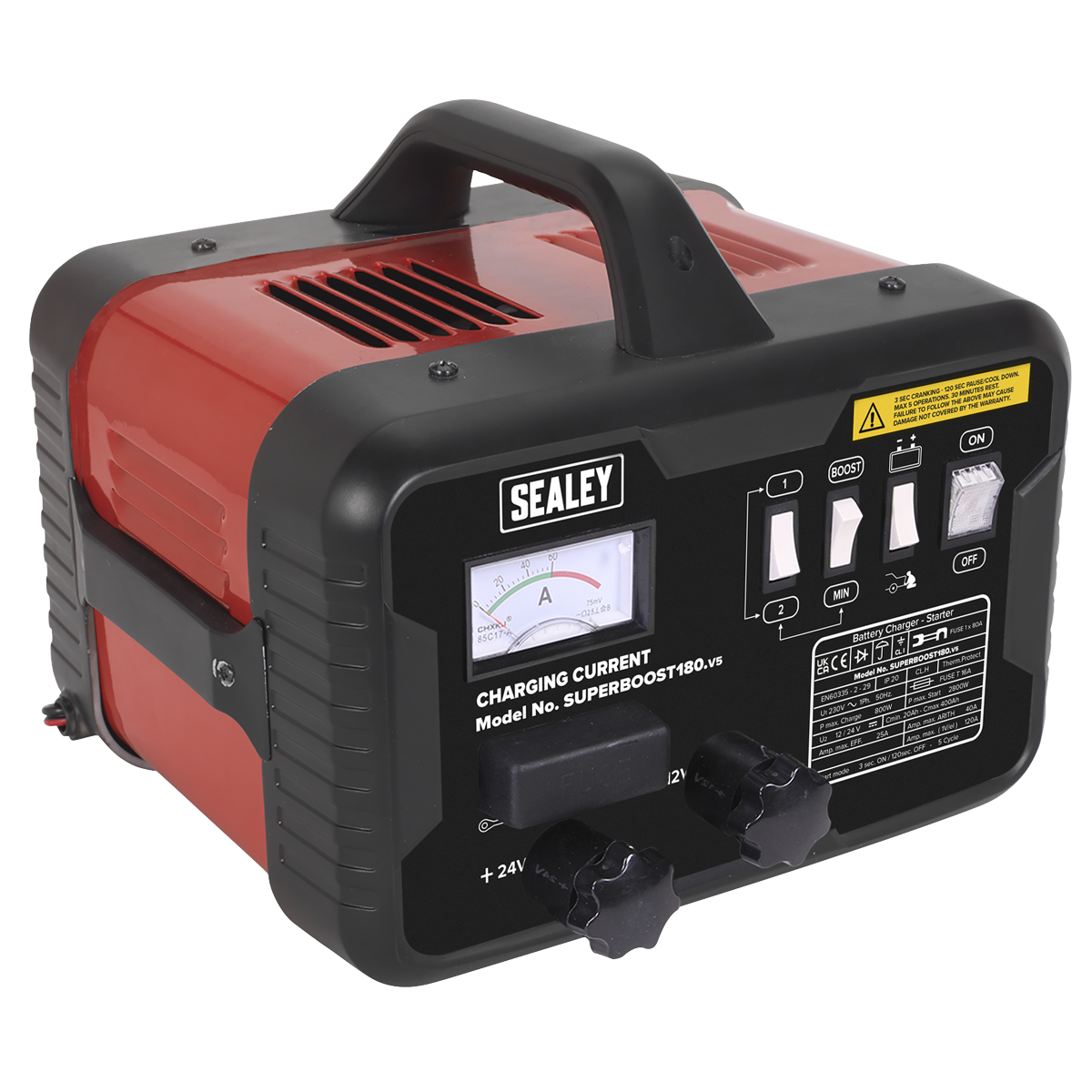 12/24V Starter/Charger 180/40A 230V