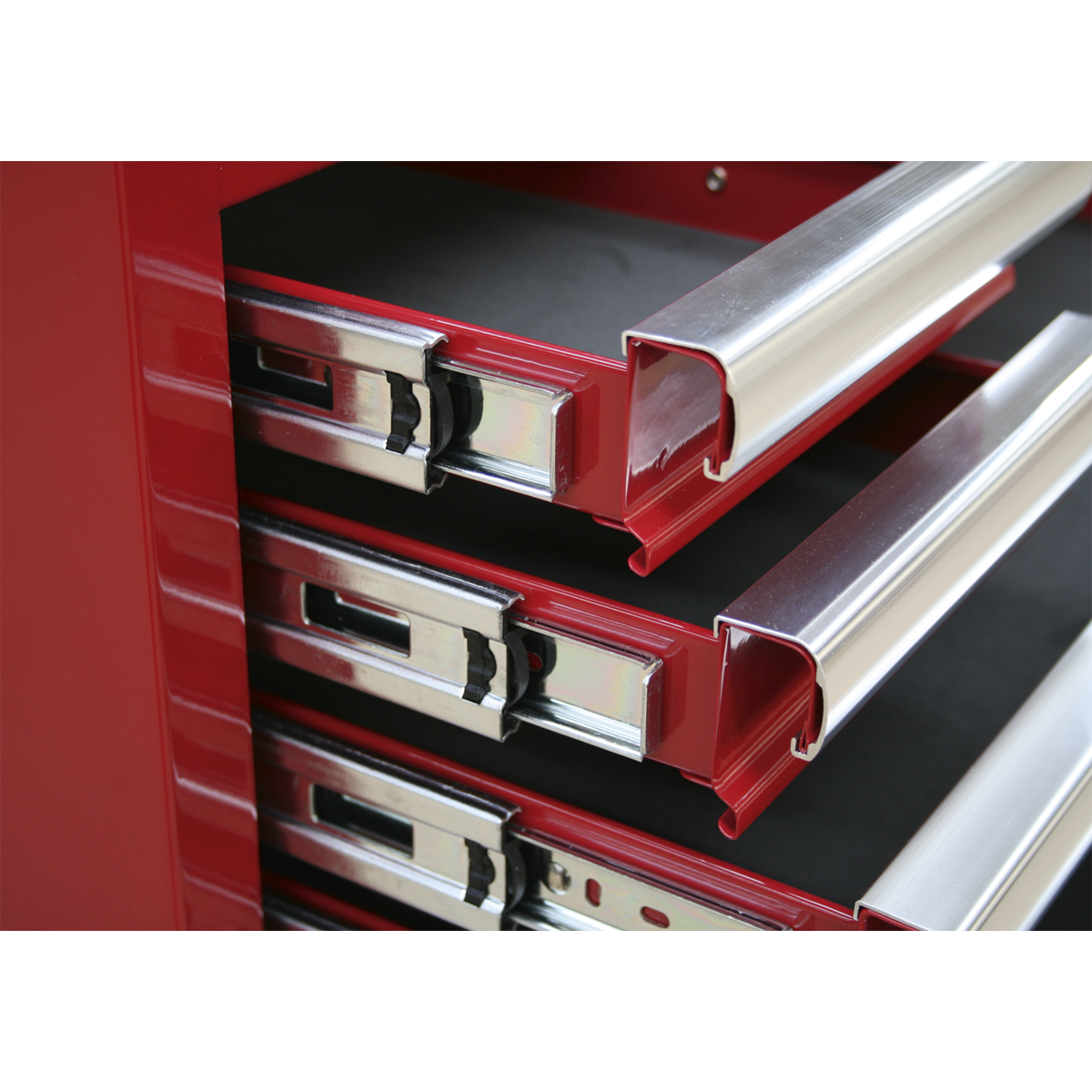 Superline PRO® Tool Chest Combination 14 Drawer with 1179pc Tool Kit - Red