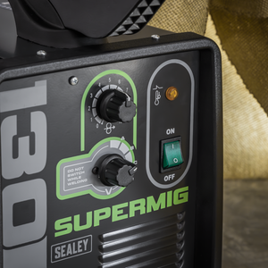Mini Portable Gas/Gasless MIG Welder 130A 230V