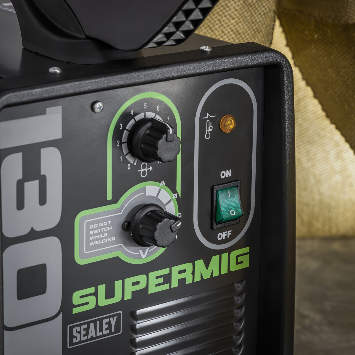 Mini Portable Gas/Gasless MIG Welder, 130A (SUPERMIG130)