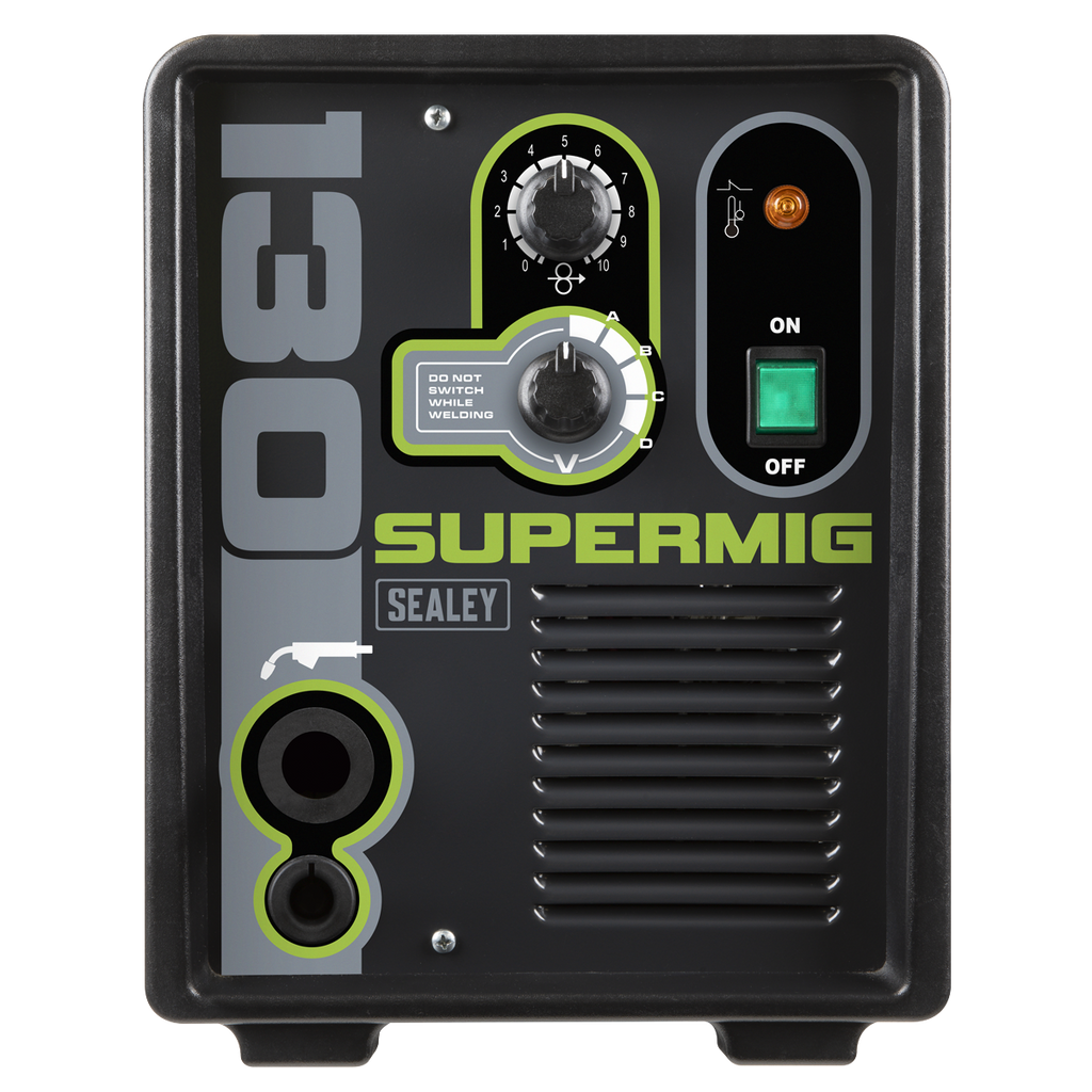 Mini Portable Gas/Gasless MIG Welder, 130A (SUPERMIG130)
