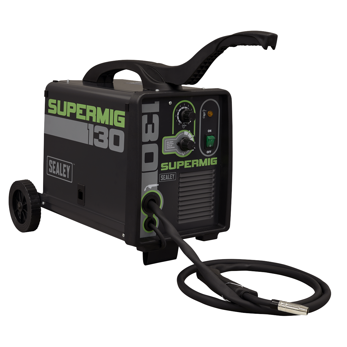 Mini Portable Gas/Gasless MIG Welder, 130A (SUPERMIG130)