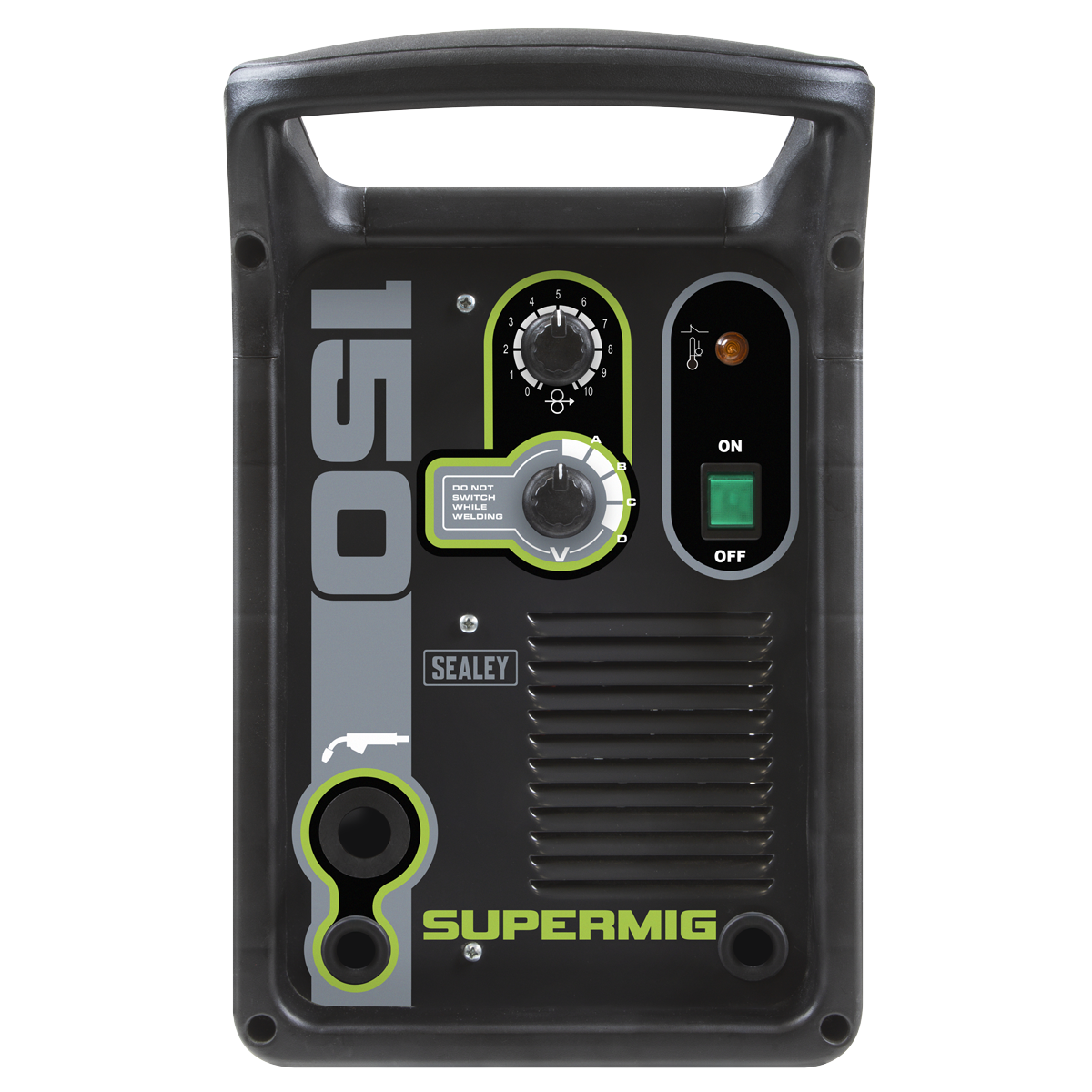 Professional Gas/Gasless MIG Welder 150A 230V