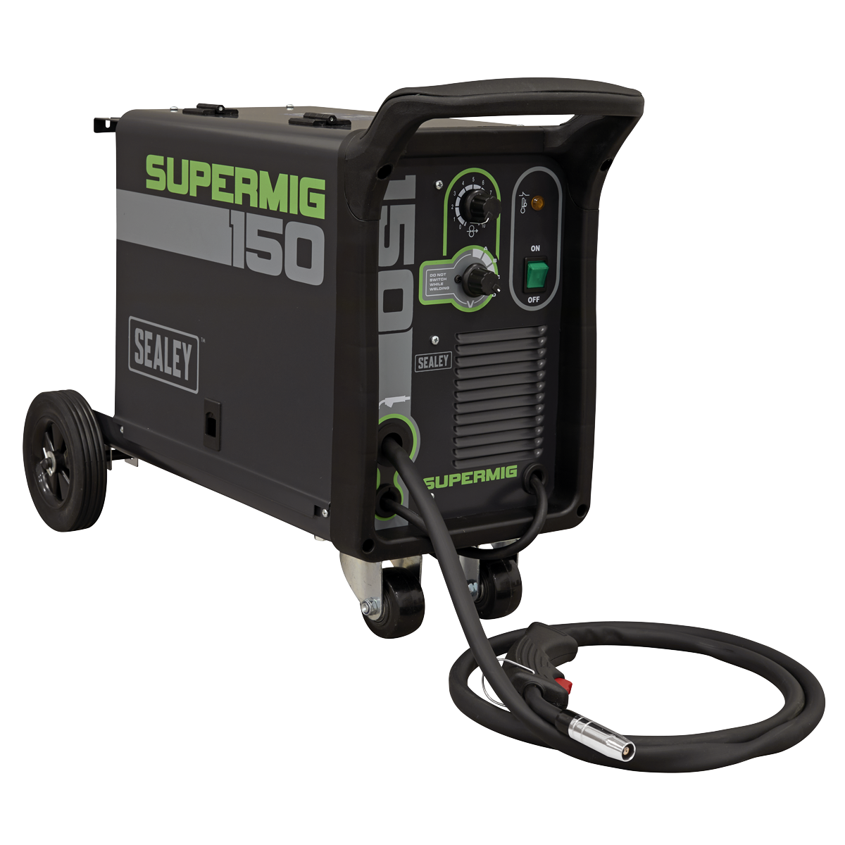 Professional Gas/Gasless MIG Welder 150A 230V