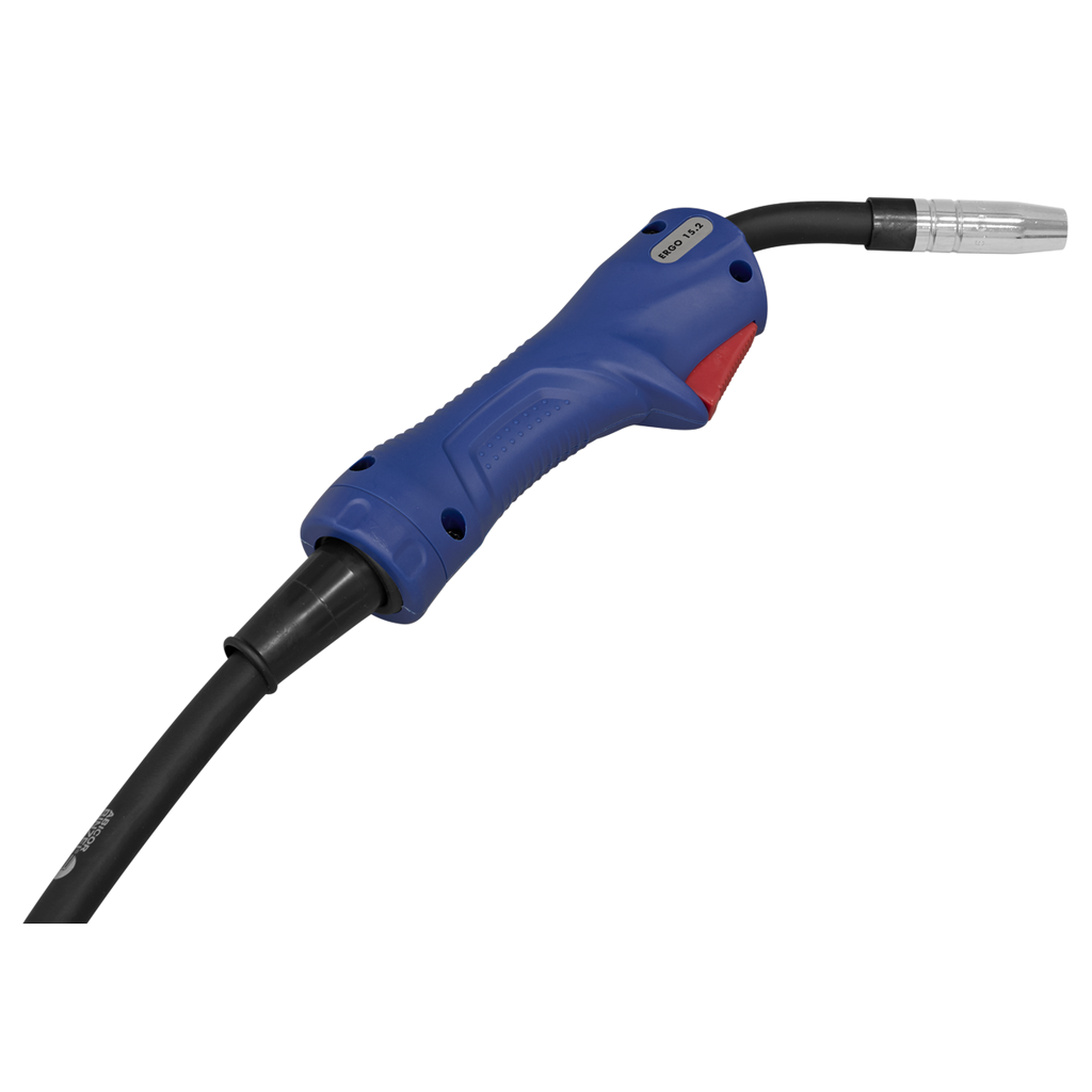 Professional Gas/Gasless MIG Welder with Binzel® Euro Torch 180A 230V