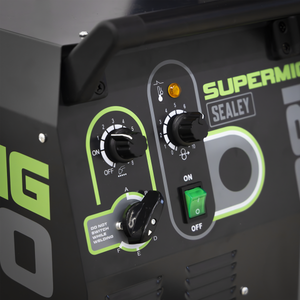 Professional Gas/Gasless MIG Welder with Binzel® Euro Torch 230A 230V