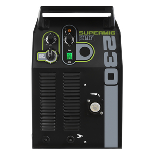 Professional Gas/Gasless MIG Welder with Binzel® Euro Torch 230A 230V