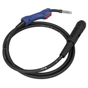 Professional Gas/Gasless MIG Welder with Binzel® Euro Torch 230A 230V