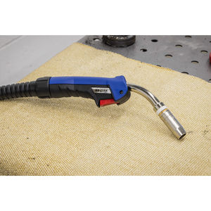 Professional Gas/Gasless MIG Welder with Binzel® Euro Torch 270A 230V