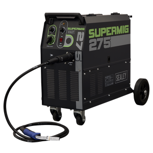 Professional Gas/Gasless MIG Welder with Binzel® Euro Torch 270A 230V