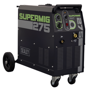 Professional Gas/Gasless MIG Welder with Binzel® Euro Torch 270A 230V