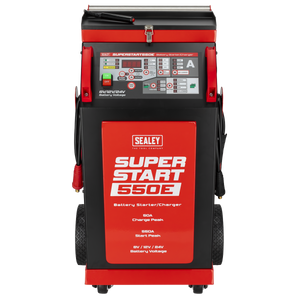 6/12/24V Battery Starter/Charger 550A