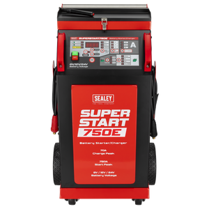 6/12/24V Battery Starter/Charger 750A