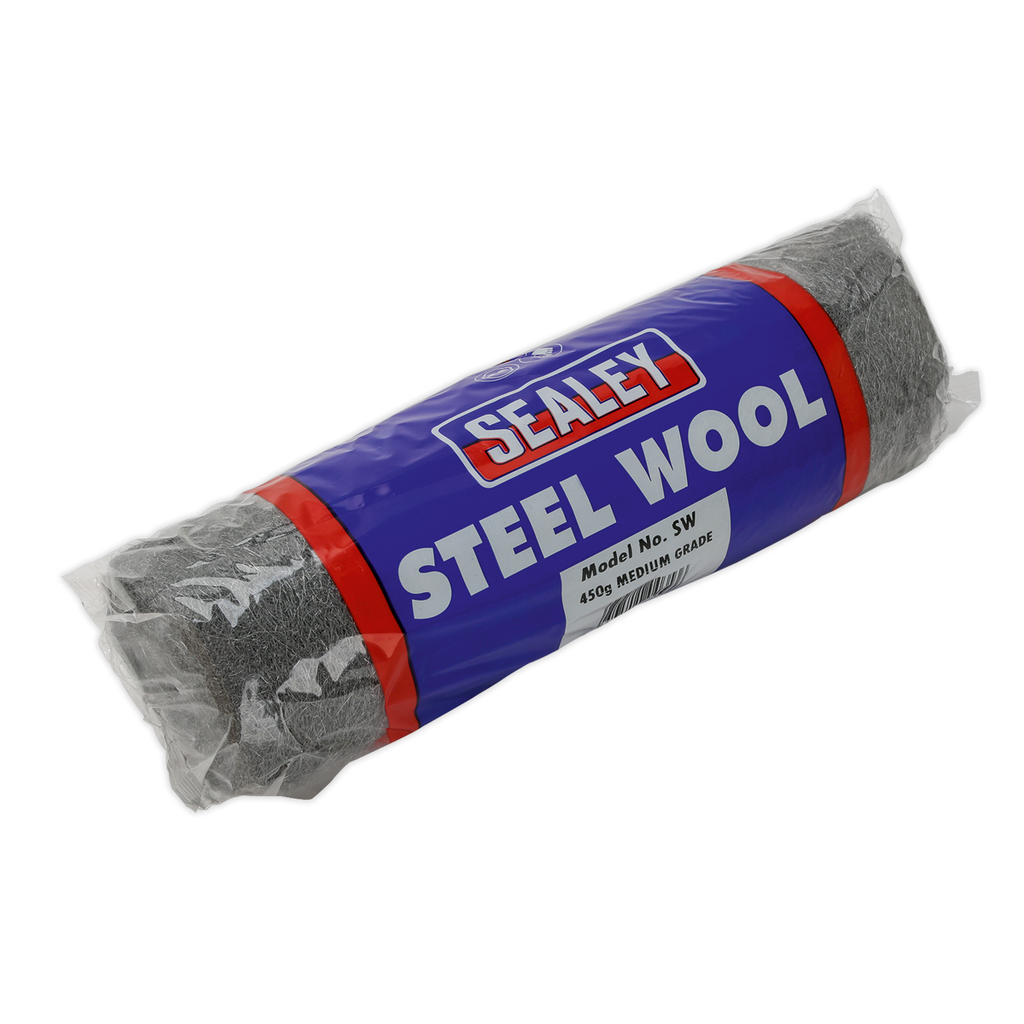 Steel Wire Wool #1 Medium Grade 450g