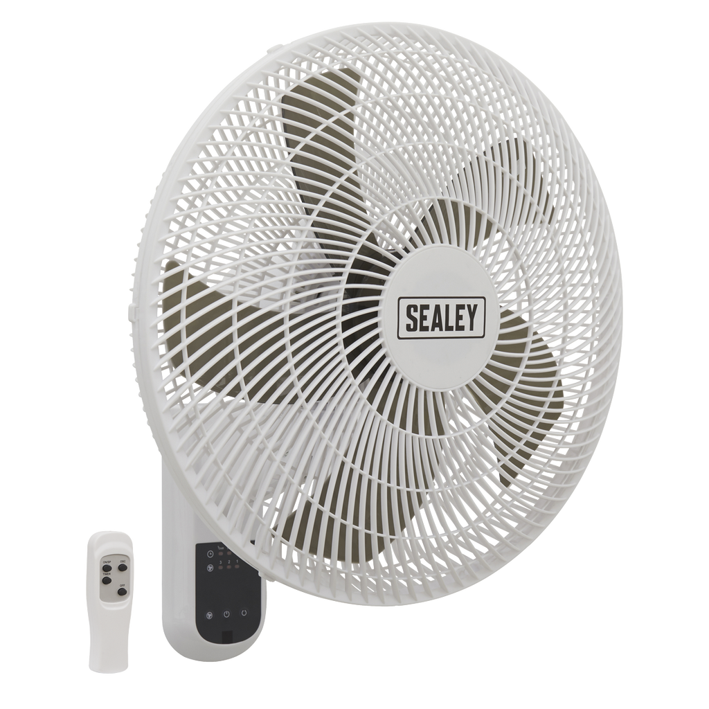 Wall Fan with Remote Control 18", 3-Speed (SWF18WR)