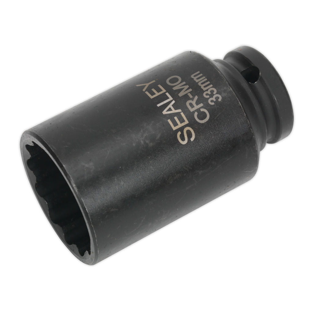 Premier Bi-Hex Deep Impact Socket 1/2"Sq Drive 33mm