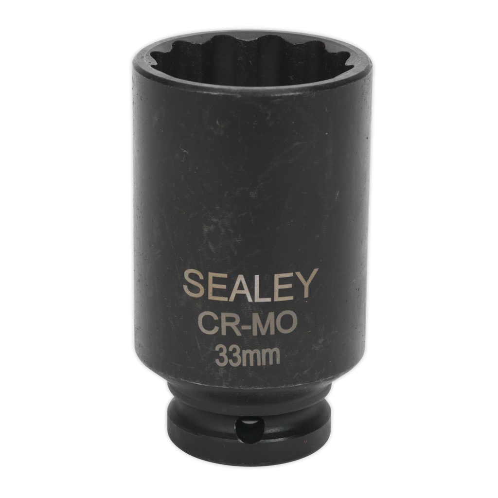 Premier Bi-Hex Deep Impact Socket 1/2"Sq Drive 33mm