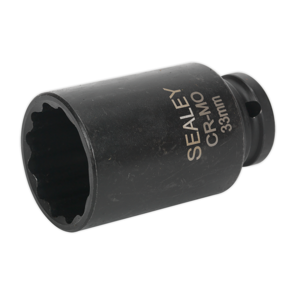 Premier Bi-Hex Deep Impact Socket 1/2"Sq Drive 33mm