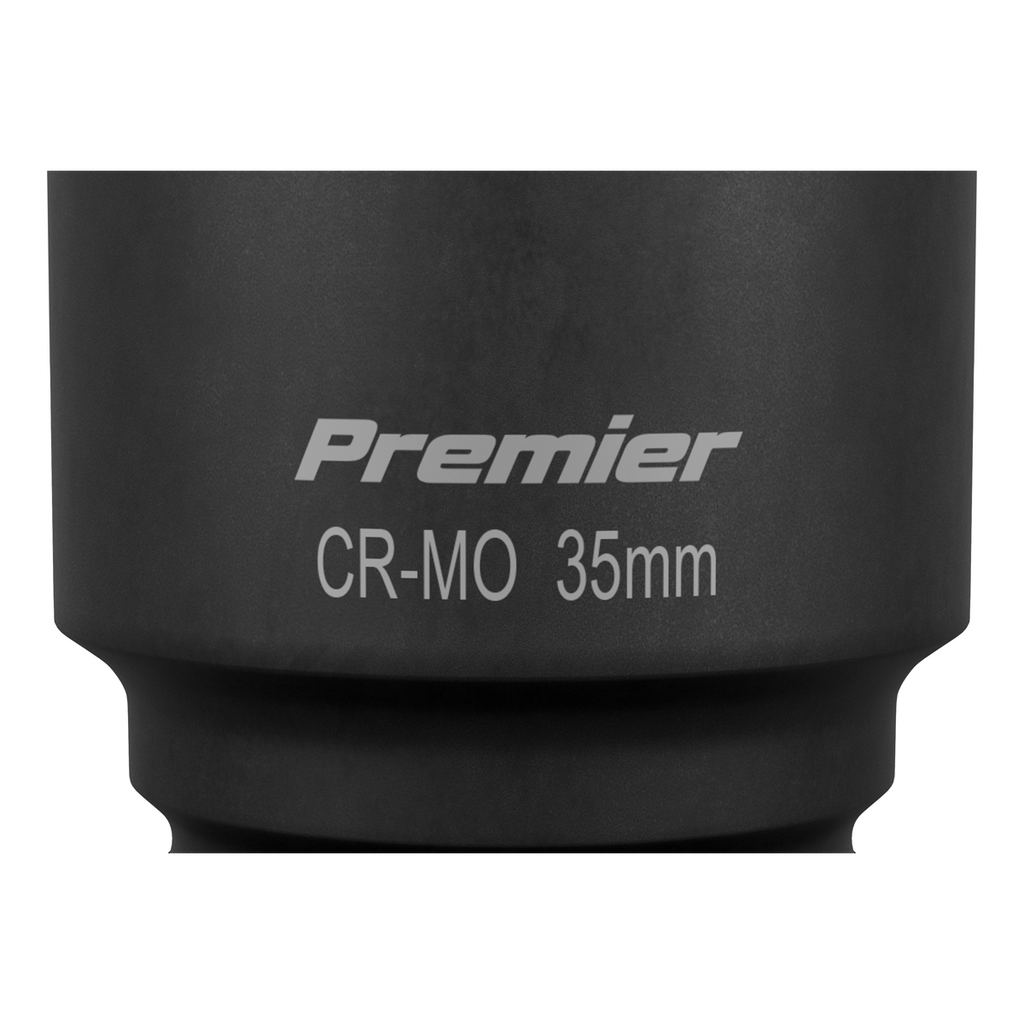 Impact Socket 35mm Deep 1/2"Sq Drive