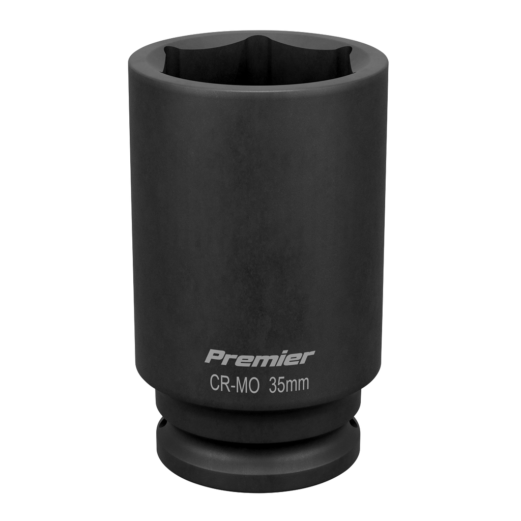 Impact Socket 35mm Deep 1/2"Sq Drive