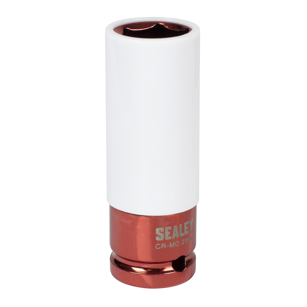 Alloy Wheel Impact Socket 1/2"Sq Drive 21mm