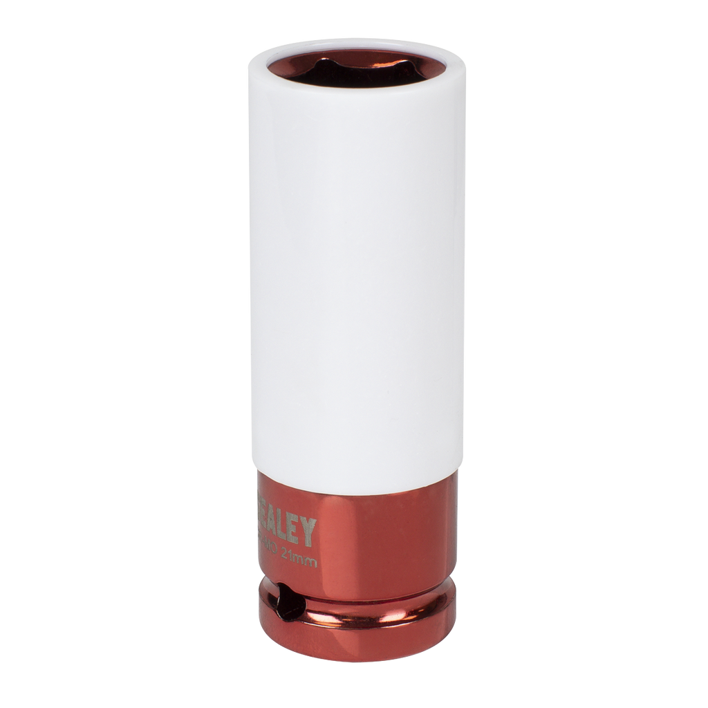 Alloy Wheel Impact Socket 1/2"Sq Drive 21mm