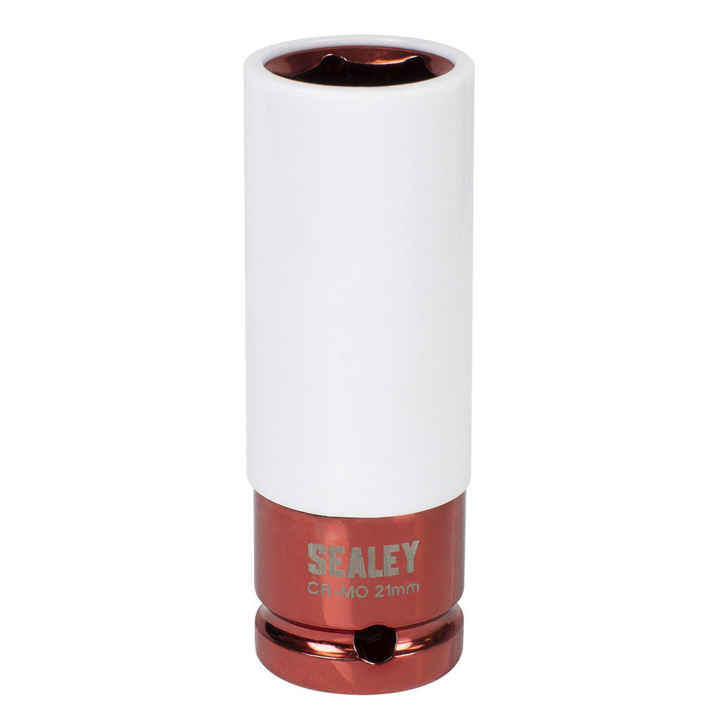 Alloy Wheel Impact Socket 1/2"Sq Drive 21mm