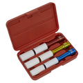 Alloy Wheel Impact Socket Set 1/2"Sq Drive 3pc