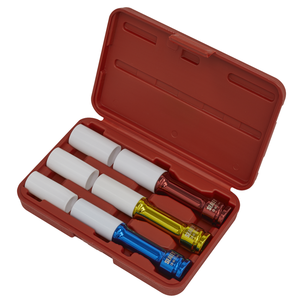 Alloy Wheel Impact Socket Set 1/2"Sq Drive 3pc