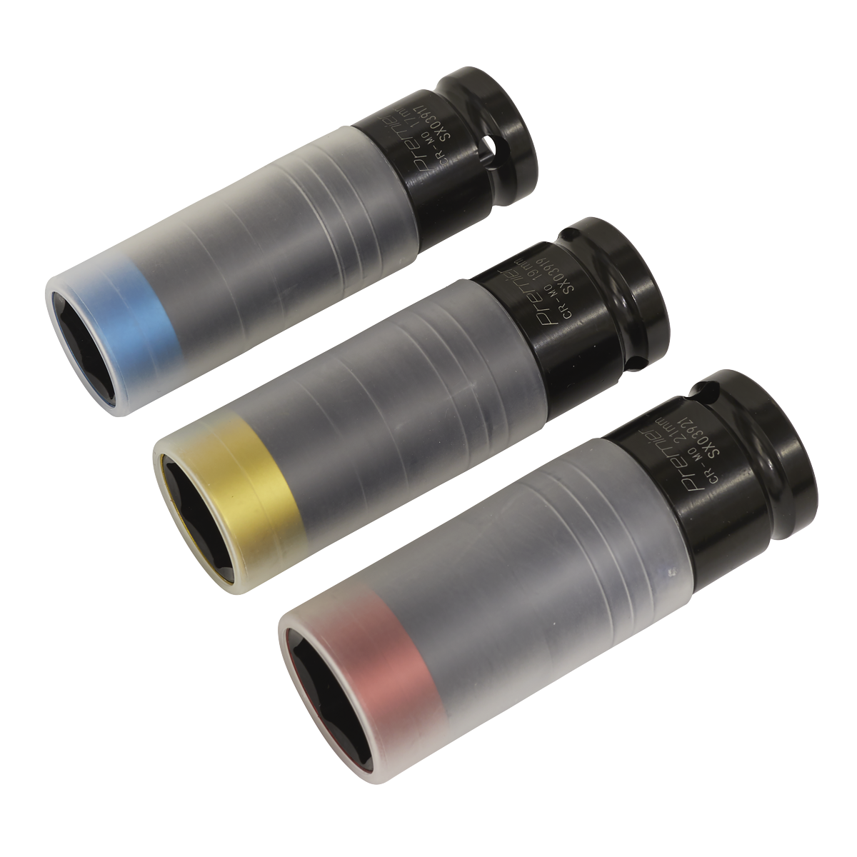 Premier Alloy Wheel Ultra-Power Impact Socket Set 1/2"Sq Dri